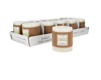 French Vanilla Candle - 6.8cm x 7.5cm - The Base Warehouse