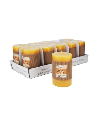 Orange Blossom Candle - 6.8cm x 10cm - The Base Warehouse