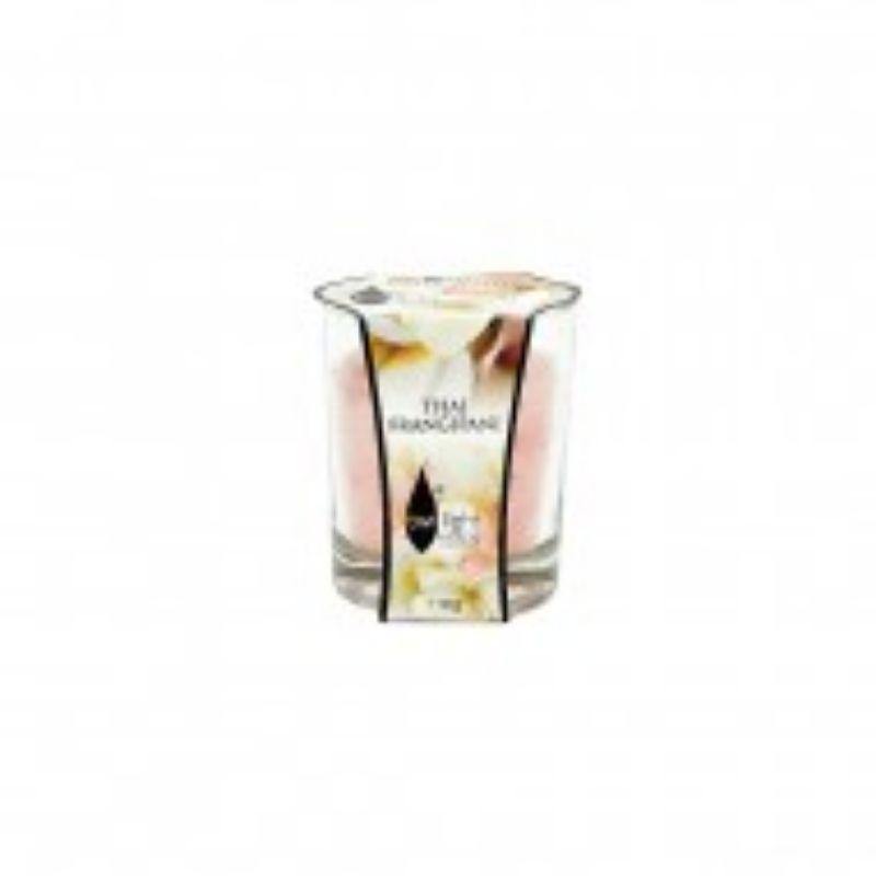 Thai Frangipani Candle Jar - 6.8cm x 8.4cm - The Base Warehouse