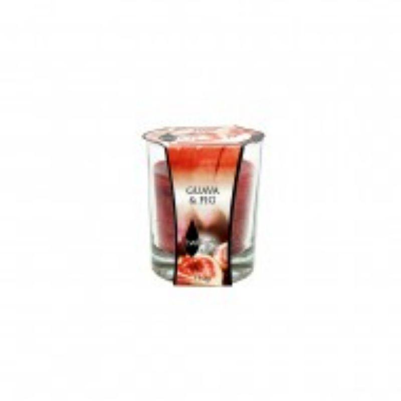 Guava & Fig Candle Jar - 6.8cm x 8.4cm - The Base Warehouse
