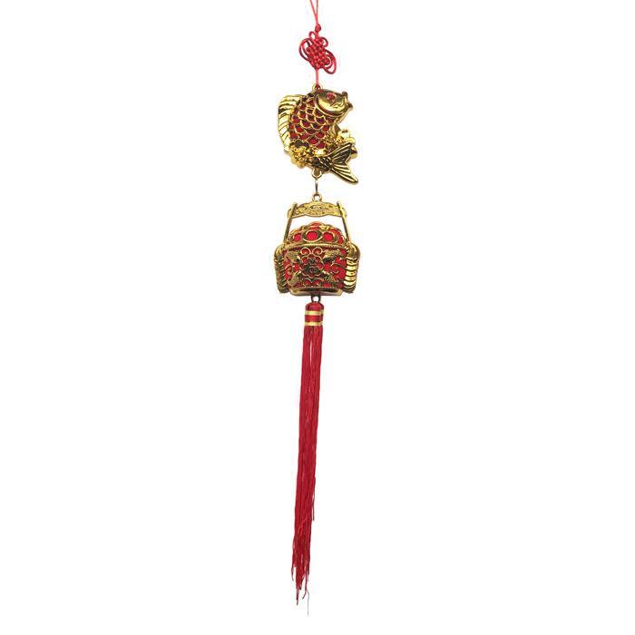 2 Piece Chinese New Year Hanging Decoration - 55cm - The Base Warehouse