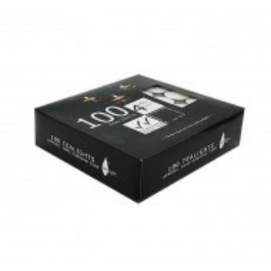 100 Pack T-Lite Candles in Black Box - 4hrs - The Base Warehouse