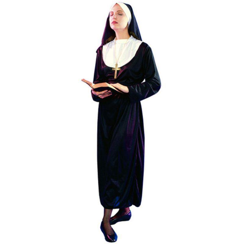 Womens Nun Cosutume - L - The Base Warehouse