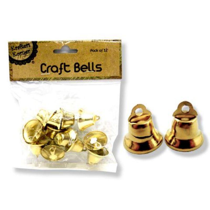 12 Pack Traditional Bells - 3cm