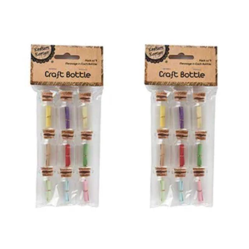 9 Pack Craft Message in a Bottle - The Base Warehouse