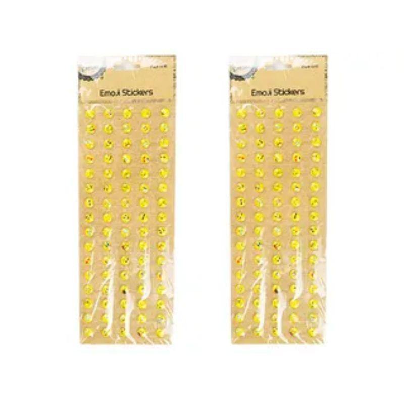 80 Pieces Emoji Stickers - The Base Warehouse