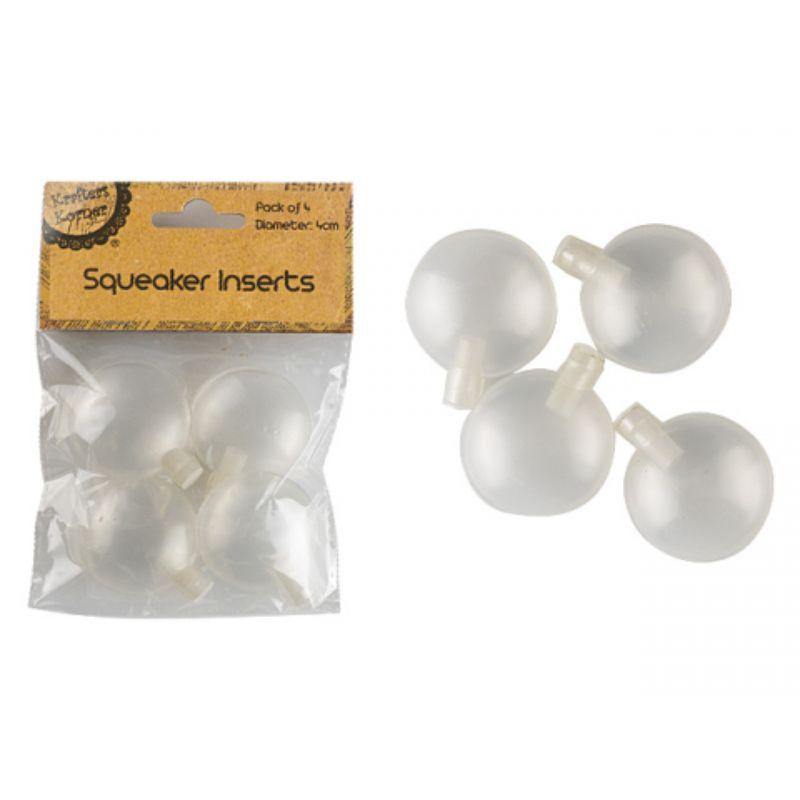 4 Pack Squeaker Insert - 4cm - The Base Warehouse