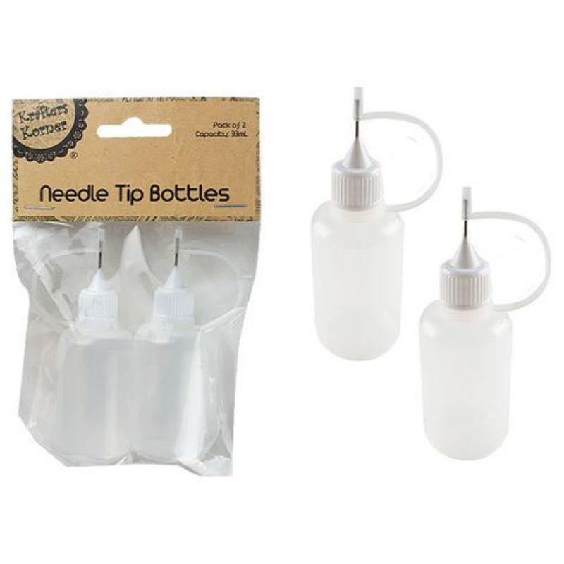 2 Pack Needle Tip Bottles - 33ml - The Base Warehouse