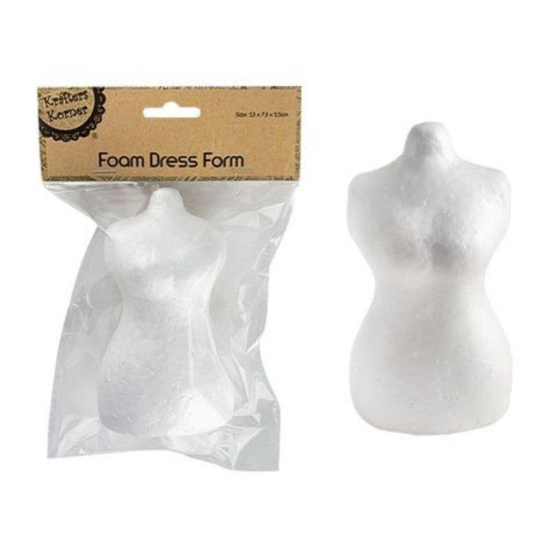 Dress Foam - 13cm x 7.3cm x 5.5cm - The Base Warehouse