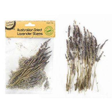 Australian Lavender Dried Stems - 10g - The Base Warehouse