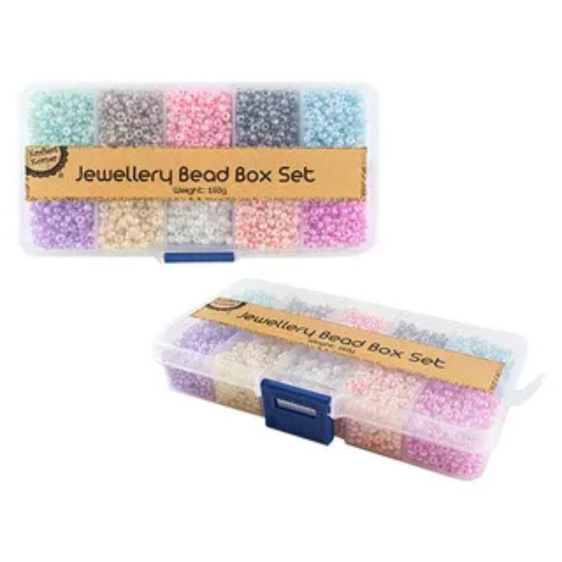 Jewellery Bead Box Set - 160g - The Base Warehouse