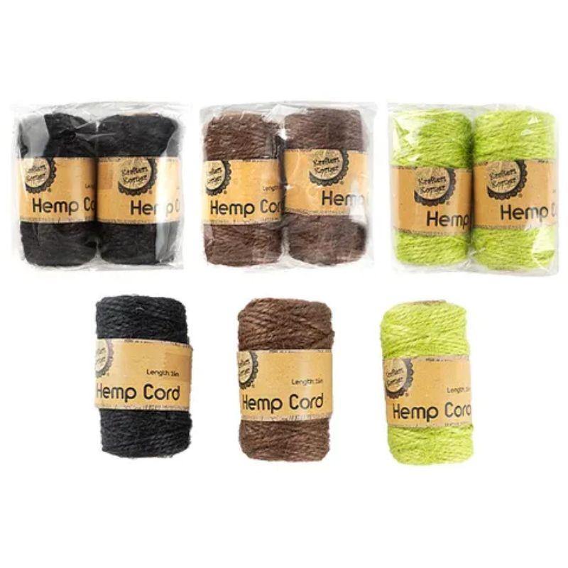 2 Pack Hemp Cord - 1.6m - The Base Warehouse