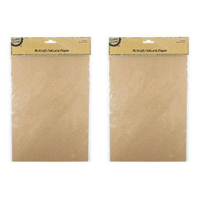6 Pack Natural Kraft Papers - A4 - The Base Warehouse