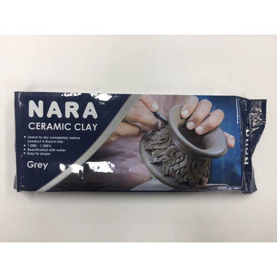 Grey Ceramic Clay - 500g - The Base Warehouse