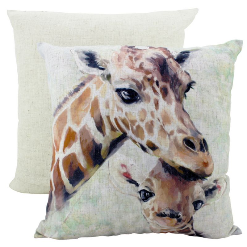 Giraffes Cushion - 50cm x 50cm