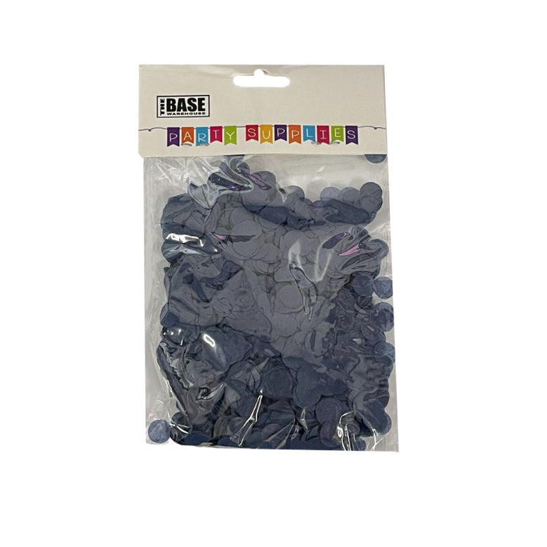 Dark Blue 1cm Paper Confetti - 20g