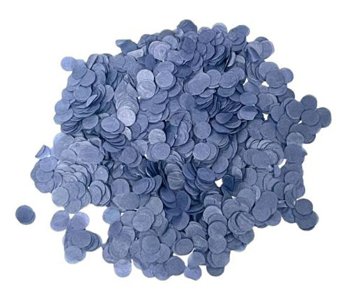 Dark Blue 1cm Paper Confetti - 20g