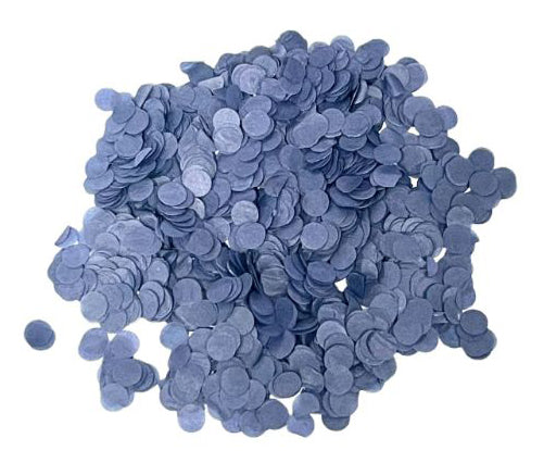 Dark Blue 2cm Paper Confetti - 20g