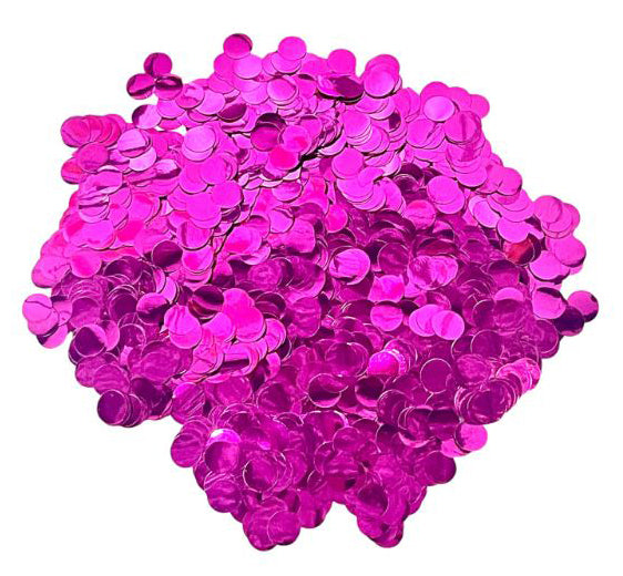 Dark Pink 2cm Foil Confetti - 20g