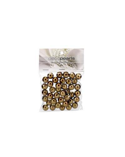 Gold Decorative Pearls - 50g