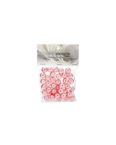 Pink Deocrative Pearls - 50g - The Base Warehouse