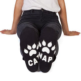 Load image into Gallery viewer, Cat Nap Feet Speak Socks - The Base Warehouse
