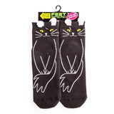 Load image into Gallery viewer, Cat Nap Feet Speak Socks - The Base Warehouse
