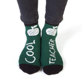 Load image into Gallery viewer, Cool Teacher Feet Speak Socks - The Base Warehouse
