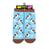 Load image into Gallery viewer, Kookaburra Feet Speak Socks - The Base Warehouse

