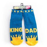 Load image into Gallery viewer, King Dad Feet Speak Socks - The Base Warehouse
