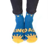 Load image into Gallery viewer, King Dad Feet Speak Socks - The Base Warehouse
