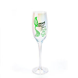 Load image into Gallery viewer, Novelty Mermaid Iridescent Champagne Flute - The Base Warehouse
