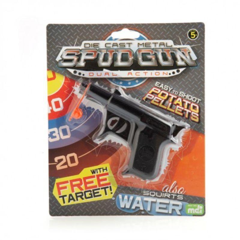 Black Spud Gun - 12cm x 2cm x 7cm