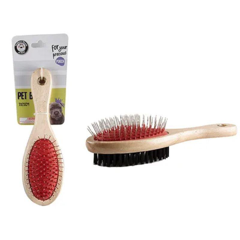 PET BRUSH SIZE 7CM*23CM - The Base Warehouse