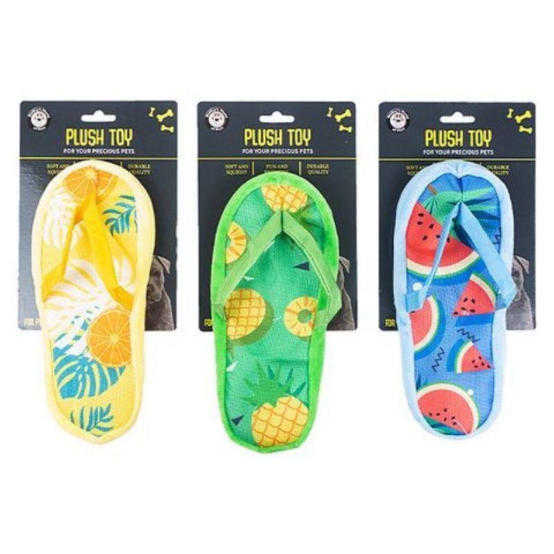 Plush Flip Flop Toy - 25cm x 10cm - The Base Warehouse
