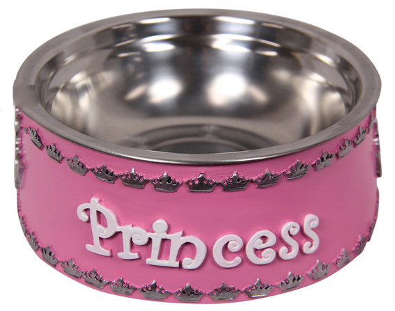 Princess Dog Bowl - 15cm - The Base Warehouse