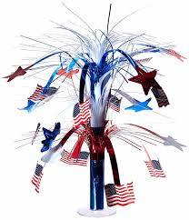 American Flag Cascade Centrepiece - 46cm