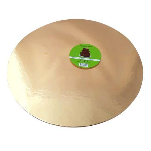 Rose Gold Round Cake Board - 40cm - The Base Warehouse