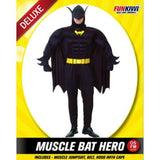 Load image into Gallery viewer, Mens Deluxe Muscle Bat Hero Costume - The Base Warehouse
