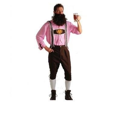 Mens Happy Beer Man Deluxe Costume - The Base Warehouse