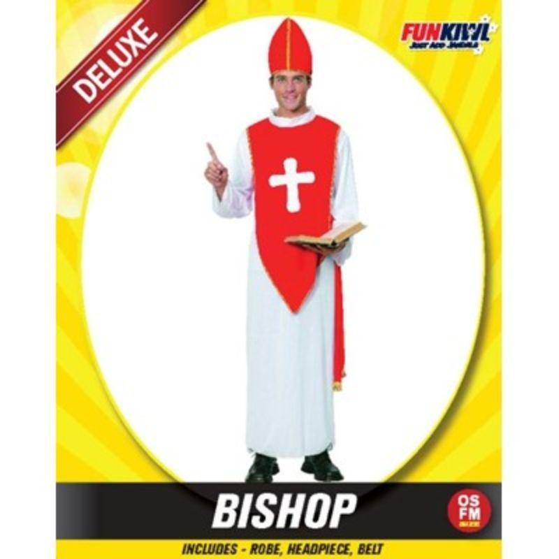 Mens Deluxe Bishop Costume - The Base Warehouse