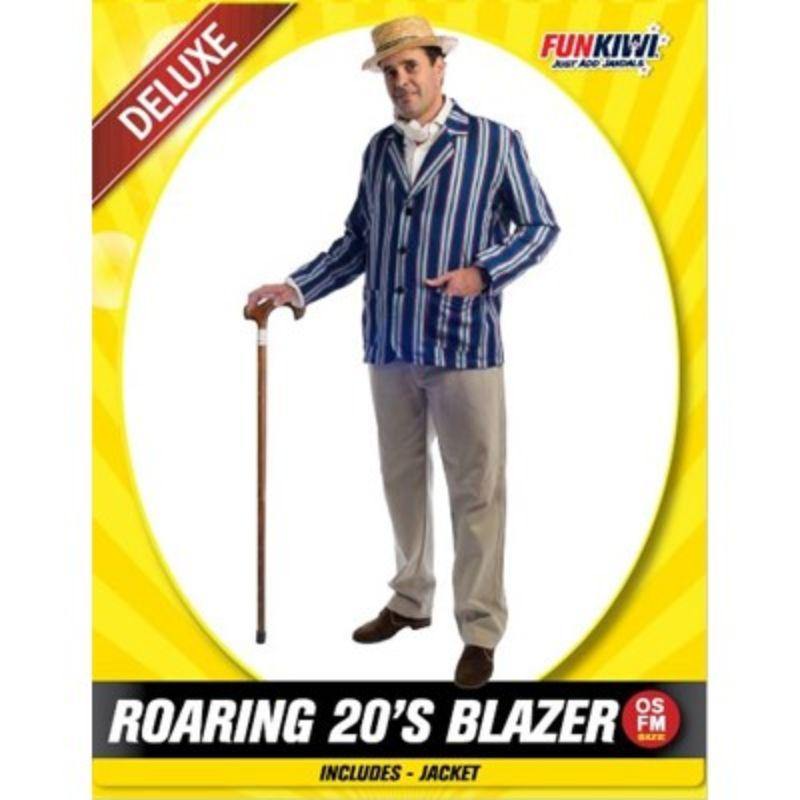 Mens Deluxe Roaring 20s Blazer Costume - The Base Warehouse