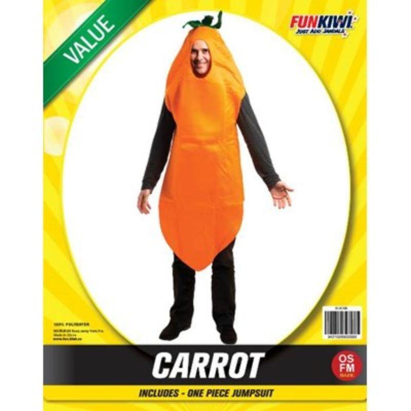 Mens Value Carrot Costume - The Base Warehouse