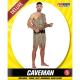 Load image into Gallery viewer, Mens Deluxe Caveman Costume - The Base Warehouse
