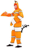Load image into Gallery viewer, Mens Orange &amp; White Clown Fish Costume - The Base Warehouse
