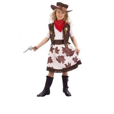 Girls Farm Cowgirl Costume - The Base Warehouse