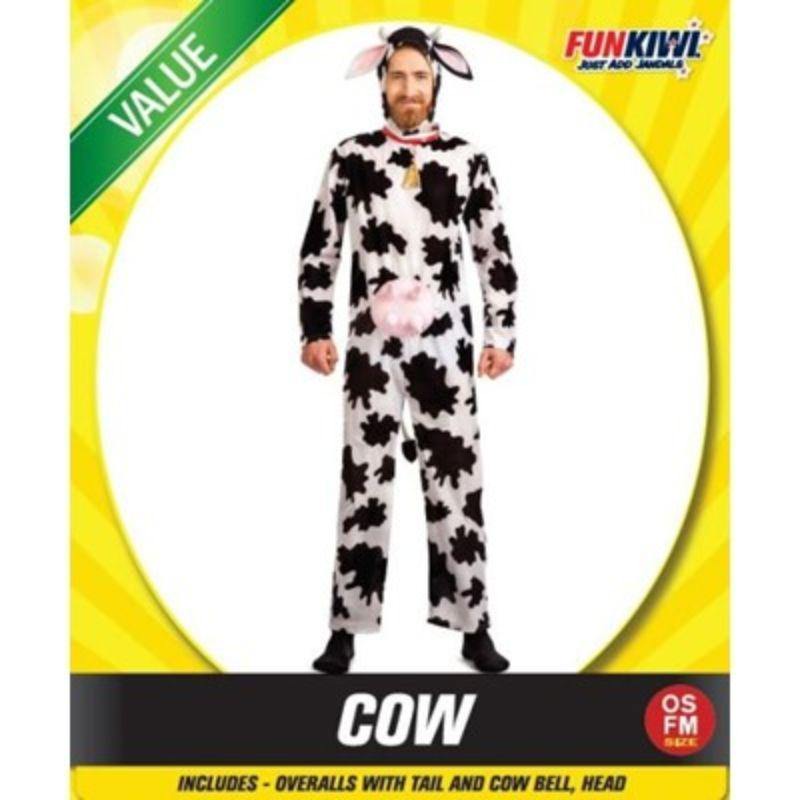 Mens Value Cow Costume