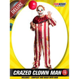 Load image into Gallery viewer, Mens Deluxe Crazed Clown Man Costume - The Base Warehouse
