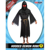 Load image into Gallery viewer, Kids Deluxe Hooded Demon Robe Costume - M - The Base Warehouse
