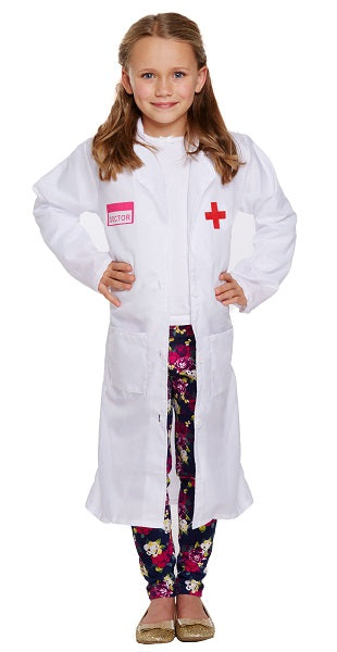 Girls Doctor Specialist Coat Costume